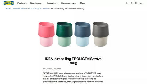 宜家緊急召回問題日用品，消費者需警惕安全隱患